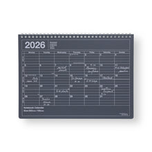 Lade das Bild in den Galerie-Viewer, MARK'S 2026 - Notebook Calendar M Black