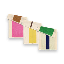 Lade das Bild in den Galerie-Viewer, Gästehandtücher im Set - Pink Royal Blue Brown (3-tlg.)
