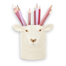 Lade das Bild in den Galerie-Viewer, White faced Suffolk Sheep Pencil Pot