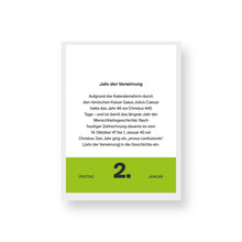 Lade das Bild in den Galerie-Viewer, Unnützes Wissen - Tagesabreißkalender 2026