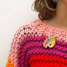 Lade das Bild in den Galerie-Viewer, Paint Palette Brooch