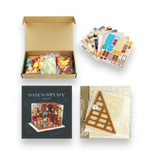 Lade das Bild in den Galerie-Viewer, Sam's Study - Rolife DIY Miniature Dollhouse