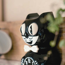 Lade das Bild in den Galerie-Viewer, Classic Black Kit-Cat Klock