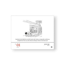 Lade das Bild in den Galerie-Viewer, Loriot - Tagesabreißkalender 2027