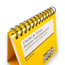 Lade das Bild in den Galerie-Viewer, Peanuts’ - Adventskalender (Advents-Postkartenaufsteller)