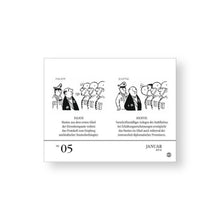 Lade das Bild in den Galerie-Viewer, Loriot - Tagesabreißkalender 2026