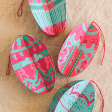 Lade das Bild in den Galerie-Viewer, Easter Egg Paper Ornaments