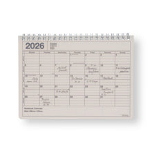 Lade das Bild in den Galerie-Viewer, MARK'S 2026 - Notebook Calendar M Ivory