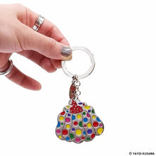 Lade das Bild in den Galerie-Viewer, Yayoi Kusama - Pumpkin Multicolor Key Ring