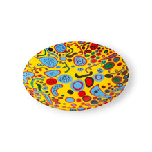 Lade das Bild in den Galerie-Viewer, Yayoi Kusama - Love Was Infinitely Shining - Ceramic Plate