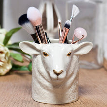 Lade das Bild in den Galerie-Viewer, White faced Suffolk Sheep Pencil Pot