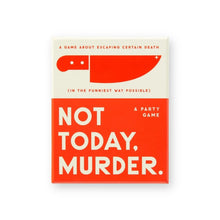 Lade das Bild in den Galerie-Viewer, Not Today, Murder - A Party Game