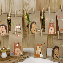 Lade das Bild in den Galerie-Viewer, Waldtier-DIY-Adventskalenderset