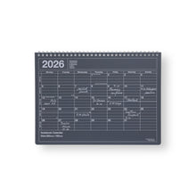 Lade das Bild in den Galerie-Viewer, MARK'S 2026 - Notebook Calendar S Black