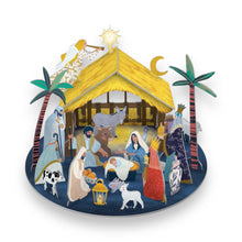 Lade das Bild in den Galerie-Viewer, Away In A Manger - Pop & Slot 3D Advent Calendar