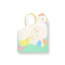 Lade das Bild in den Galerie-Viewer, Hen Shaped Paper Gift Bags - 6 Pack