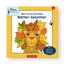 Lade das Bild in den Galerie-Viewer, Mein erstes Bastelset: Blätter-Gesichter