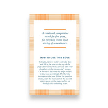 Lade das Bild in den Galerie-Viewer, Pendleton One Line a Day: A Five-Year Memory Book