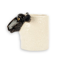 Lade das Bild in den Galerie-Viewer, Black Faced Suffolk Sheep Pencil Pot