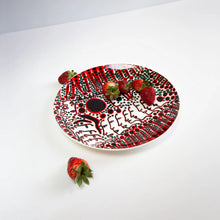 Lade das Bild in den Galerie-Viewer, Yayoi Kusama - Women Wait For Love, But Men Always Walk Away - Ceramic Plate