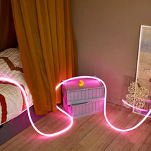 Lade das Bild in den Galerie-Viewer, Flex Tube - Designer Lamp (Pink-5m)
