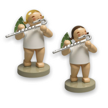 Lade das Bild in den Galerie-Viewer, Engel mit Bassflöte - Wendt & Kühn