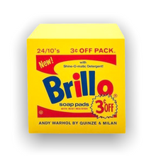 Lade das Bild in den Galerie-Viewer, Andy Warhol - Brillo Box Hocker