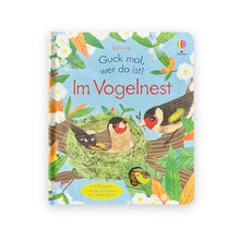 Lade das Bild in den Galerie-Viewer, Guck mal, wer da ist! Im Vogelnest