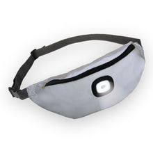 Lade das Bild in den Galerie-Viewer, Reflektierende LED-Bauchtasche mit USB