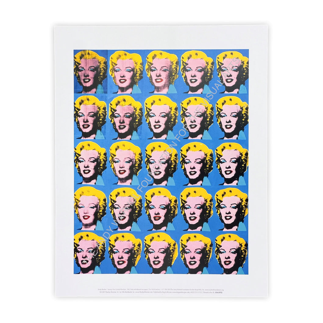 Warhol, Andy - Twenty-Five Colored Marilyns