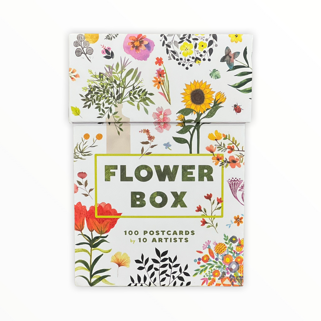 Flower - Postcard Box