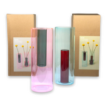 Lade das Bild in den Galerie-Viewer, Reversible Glass Vase