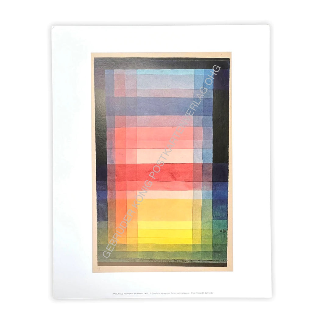 Paul Klee - Architektur der Ebene