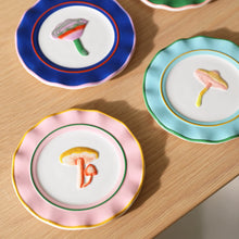 Lade das Bild in den Galerie-Viewer, Plate - Magic Mushroom (Blue)
