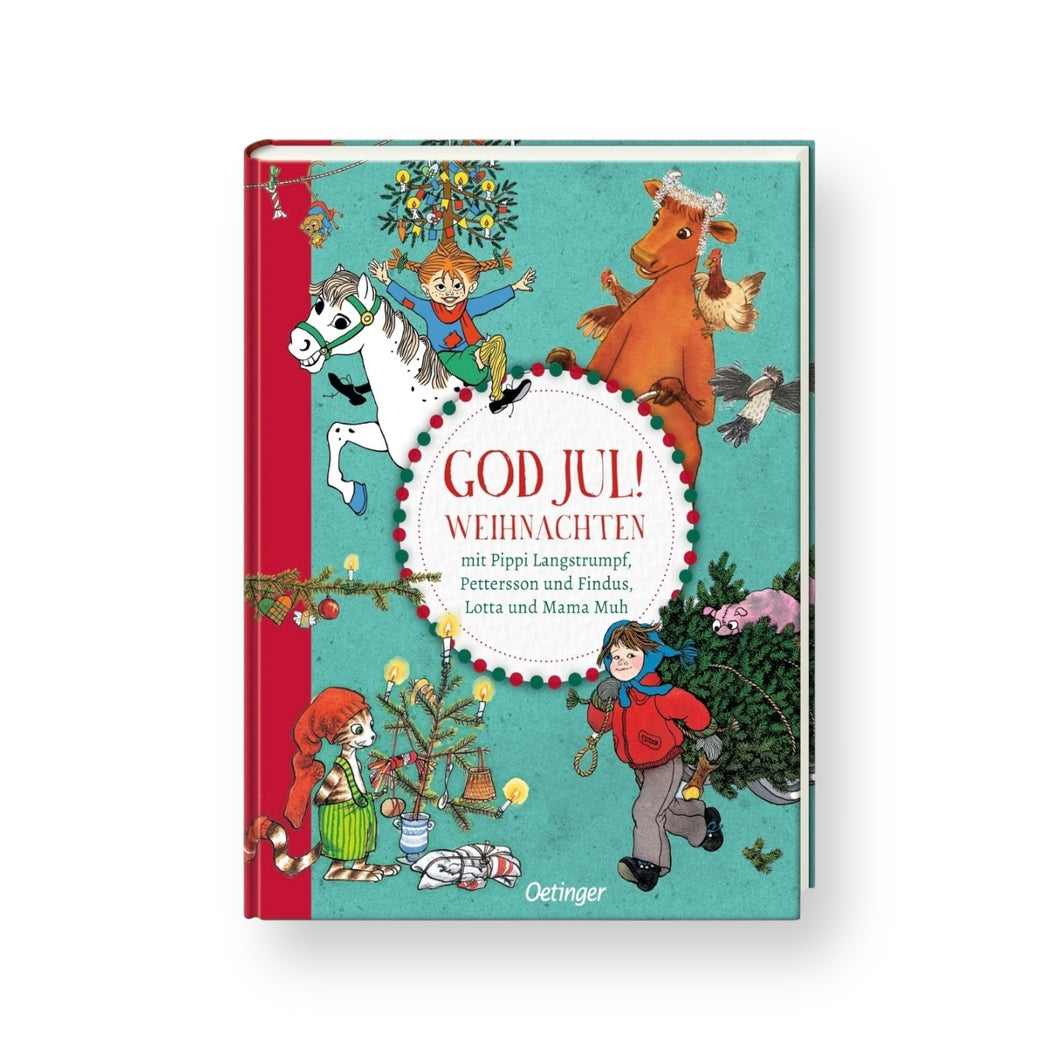 God Jul! Weihnachten mit Pippi Langstrumpf, Pettersson und Findus, Lotta und Mama Muh