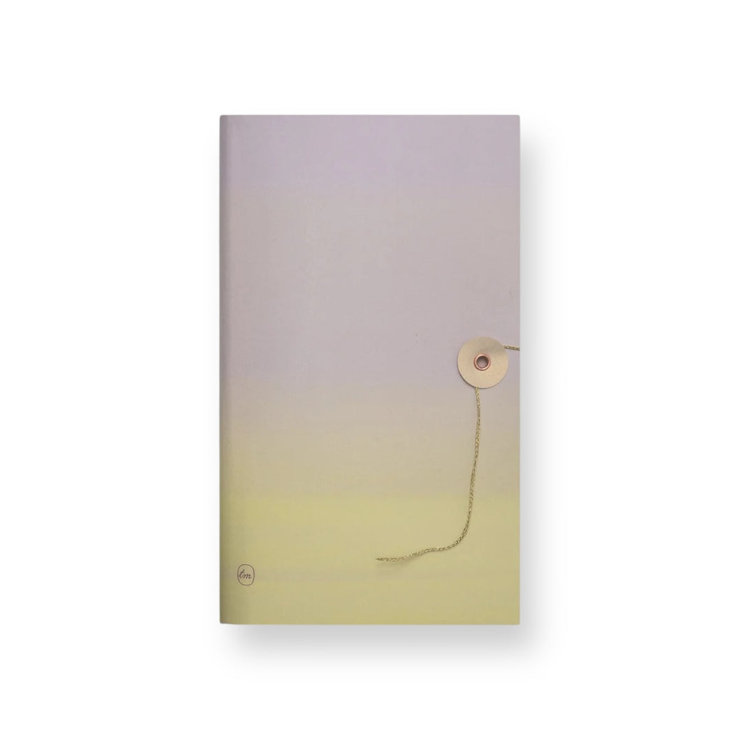Notebook with Japanese clasp - Orchid Lemon