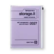 Lade das Bild in den Galerie-Viewer, 2027 Diary Storage.it - Lavender (A5)
