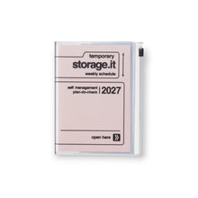 Lade das Bild in den Galerie-Viewer, 2027 Diary Storage.it - Pink (A6)
