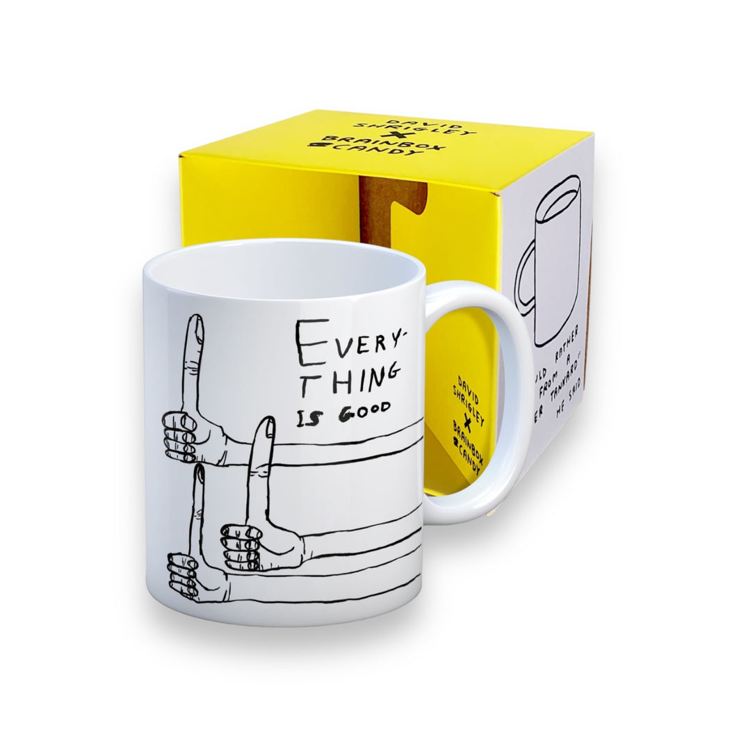 David Shrigley - Everything Is Good - Fully Breakable Ceramic Mug