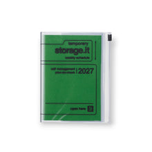 Lade das Bild in den Galerie-Viewer, 2027 Diary Storage.it - Green (A6)
