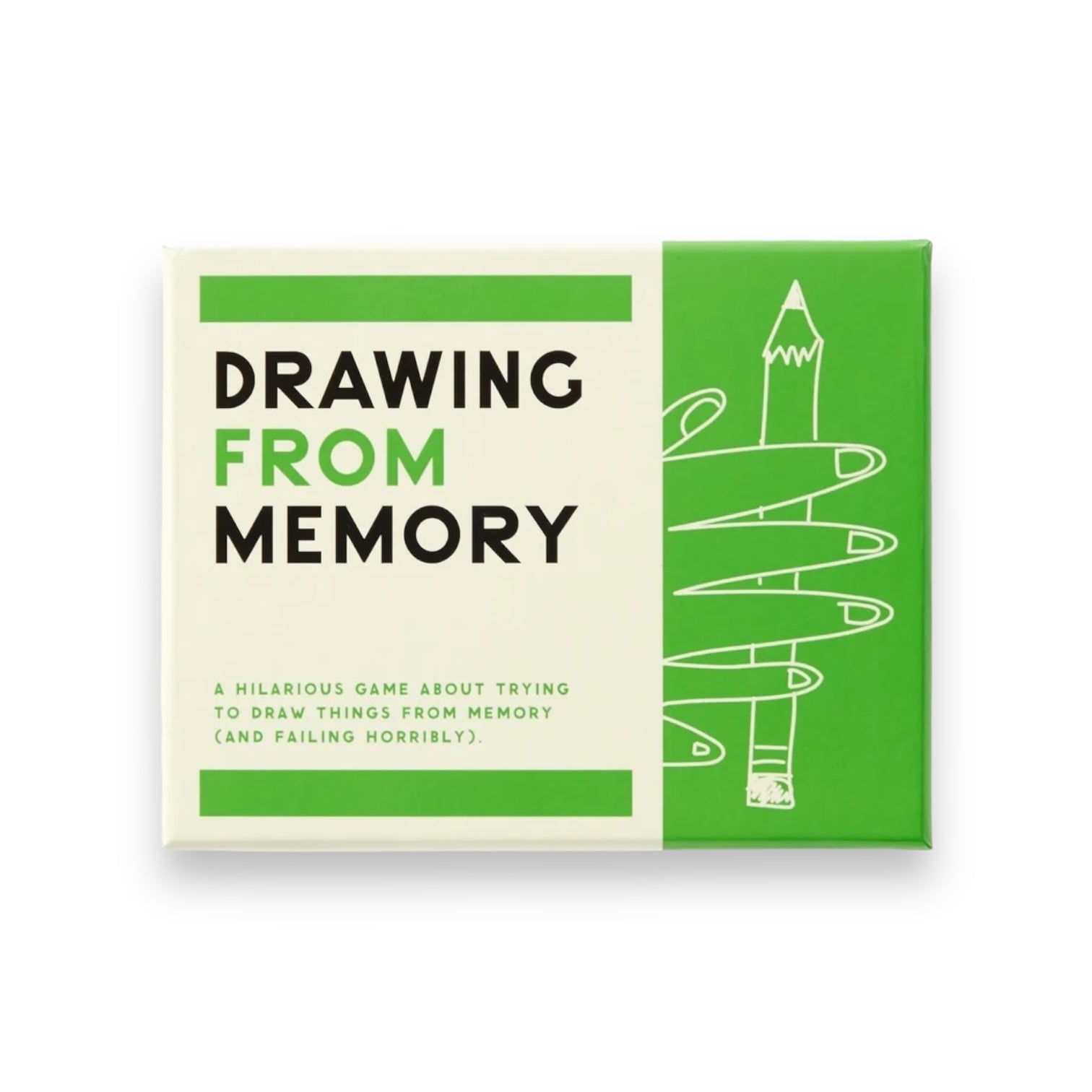クリエイティブメモリーズ　アルバム緑と白 2個セット Drawing From Memory Game – postkartenladen