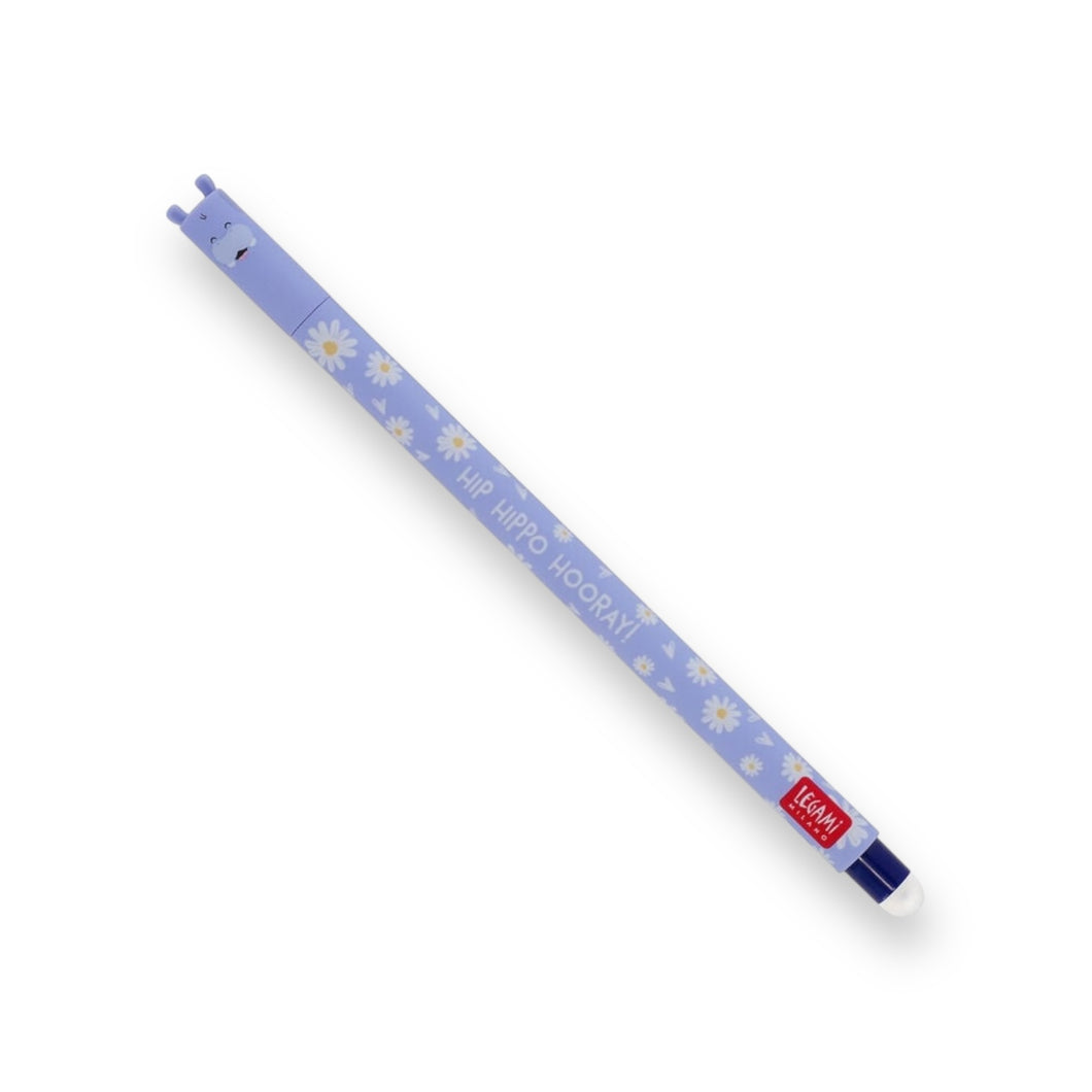 Legami Erasable Gel Pen - Hippo