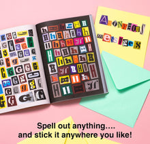 Lade das Bild in den Galerie-Viewer, The Ransom Note Sticker Book
