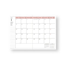 Lade das Bild in den Galerie-Viewer, 2026 Diary Wave - Mint (A6)
