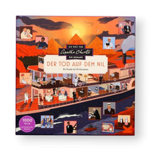 Lade das Bild in den Galerie-Viewer, Die Welt von Agatha Christie - Tod auf dem Nil - A 1000-piece Jigsaw Puzzle
