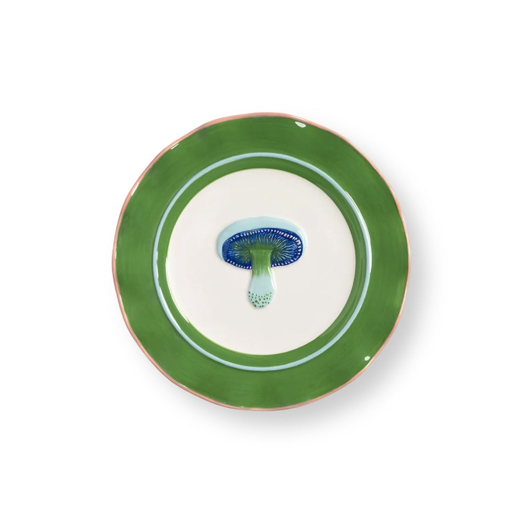 Plate - Magic Mushroom (Green)