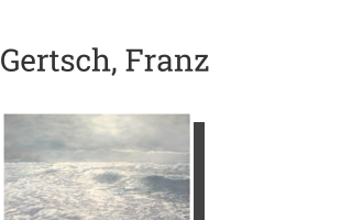 Postkarte von Gertsch, Franz: Meer I, 2016-2017