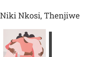 Postkarte von Niki Nkosi, Thenjiwe: Ceremony, 2020