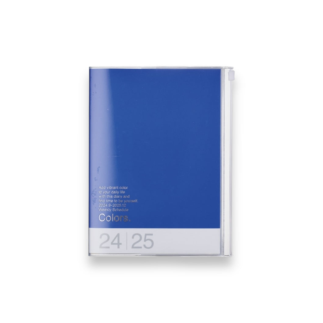 2025 Diary Colors - Blue (A6)