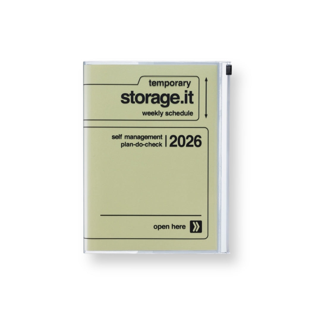 2026 Diary Colors - Yellow (A6)